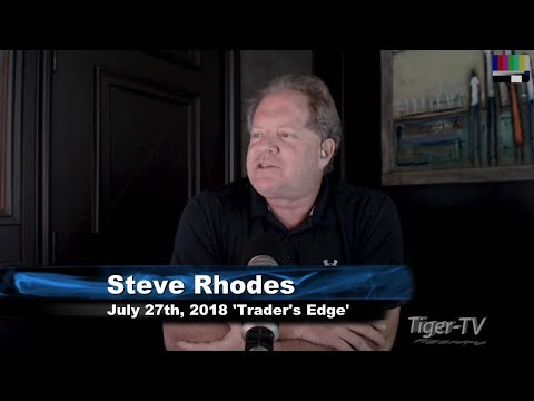 July 27th The Trader's Edge with Steve Rhodes on TFNN - 2018