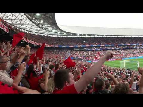 Bekerfinale 2011, Twente - Ajax 3-2 ( Doelpunt Theo Janssen + feestvreugde)