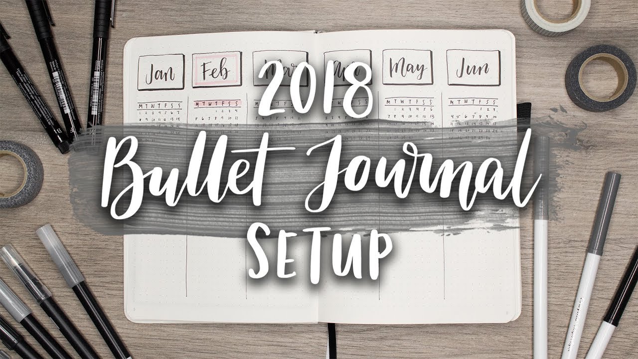 My Bullet Journal Setup 2018