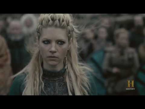 Vikings - Lagertha Kills Aslaug [Season 4B Official Scene] (4x14) [HD]