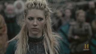Vikings - Lagertha Kills Aslaug [Season 4B Official Scene] (4x14) [HD]