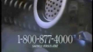US Sprint Long Distance - You Can Hear a Pin Drop - Commercial - 1988