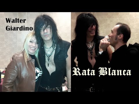 RATA BLANCA🔥 WALTER GIARDINO en el Backstage tras concierto en la Riviera Madrid