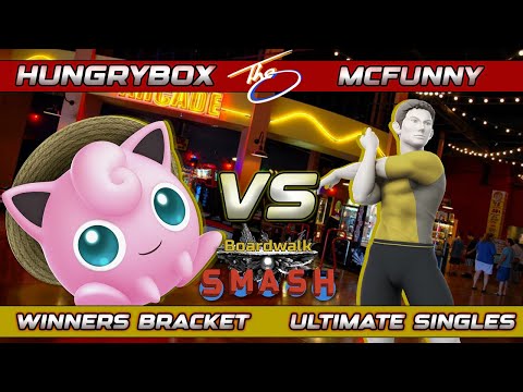 Boardwalk Smash #91 Winners Pools - Hungrybox (Jigglypuff) Vs. McFunny (Wii Fit) Smash Ultimate SSBU
