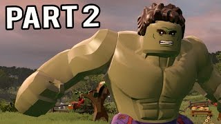 Lego Marvel Avengers Walkthrough Part 2 Gameplay Chapter 2 Hulk Free Roam Unlocks Ps4 Xbox Pc Minecraftvideos Tv