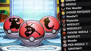 Our Viewers Choose Our Pokemon, Then We Battle!