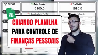 Planilha de Controle Financeiro Pessoal no Planilhas Google / Google Sheets