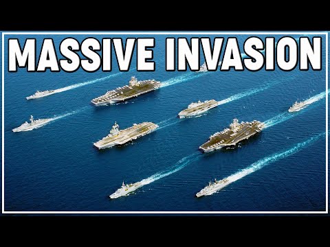 ENORMOUS DECISIVE INVASION 64-Player MMORTS | Conflict of Nations | World Domination!