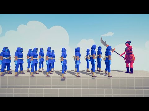 Lady Red Jade vs Peasants - Totally Accurate Battle Simulator TABS