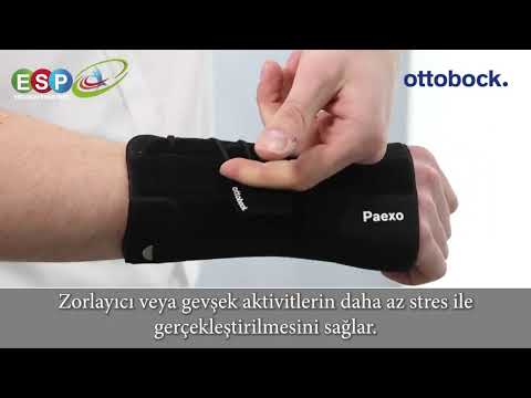 Paexo Wrist | Yük Taşıma ve Elleçleme Gerektiren İşler İçin Bilek Destek