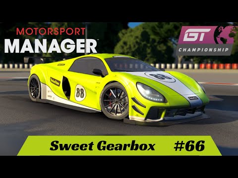 Motorsport Manager - Sweet Gearbox - #66 - Create A Team - GT Series Lets Play