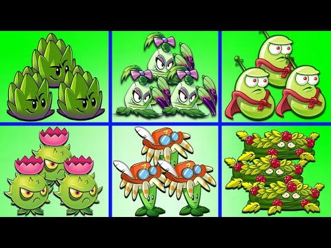 6 Team Plants & SPEAR - MINT Battlez - Who Will Win? - PvZ 2 Team Plant Vs Team Plant
