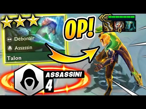 ABUSE TALON ⭐⭐⭐ for FREE WINS! - TFT SET 6.5 Guide Teamfight Tactics BEST Comps Meta Strategy 12.6