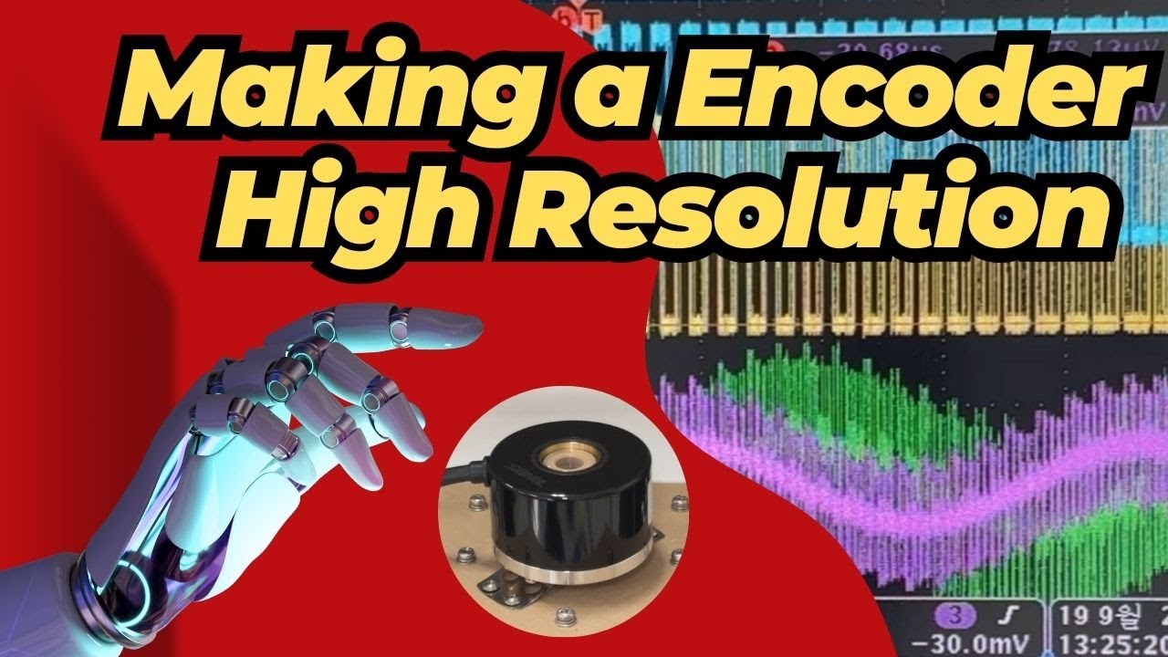 Making a high resolution(20bit more) optical encoder with interpolation. SensorLab.