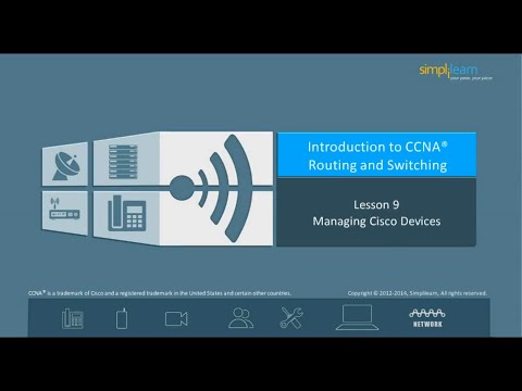 Cisco Certified Network Associate Training | CCNA Routing and Switching | CCNA Video Tutorial