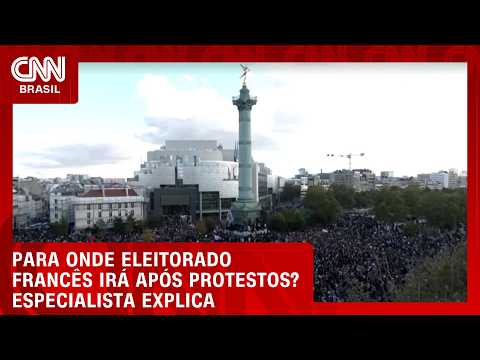 Protestos na França: Eleitorado pode adotar agenda focada no social ou na anti-imigração, diz Pavese