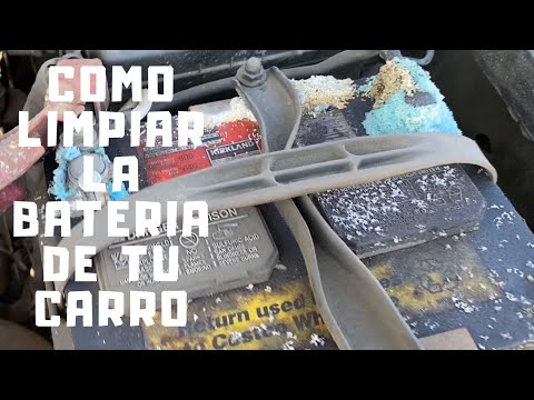Tip como limpiar la batería del carro fácil