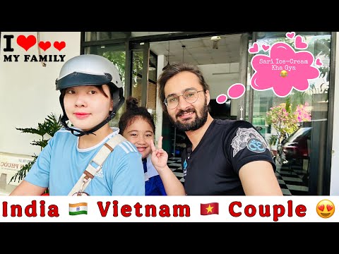 Avi Ne Dost Ki Sari Ice-Cream Kha Li 😂 | India 🇮🇳 Vietnam 🇻🇳 Couple 😍