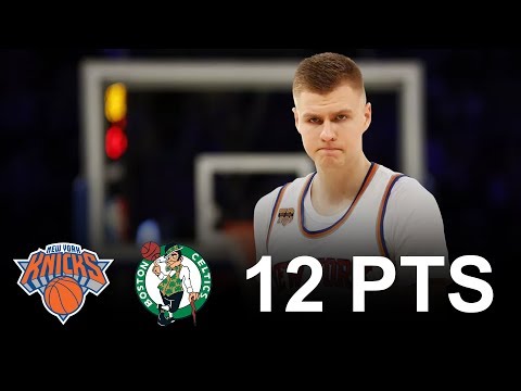 Kristaps Porzingis Full Highlights 2017.10.24 at Celtics - 12 Pts, 5 Reb
