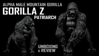 Rebor ™ Alpha Male Mountain Gorilla - Gorilla Z - Patriarch - Unboxing & Review