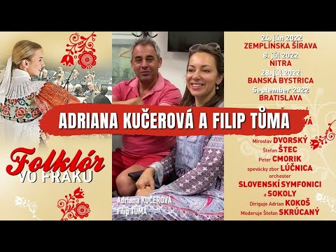 Adriana KUČEROVÁ a Filip TŮMA pozývajú na FOLKLÓR VO FRAKU