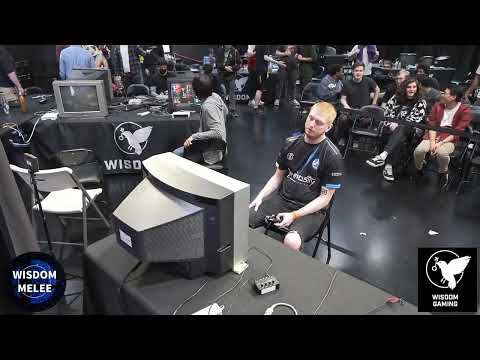 Wisdom Melee - Singles Top 8 Winners Finals: Ginger (Falco) vs Zamu (Fox)
