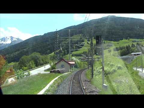 🇦🇹 Führerstandsmitfahrt Tauernbahn Schwarzach St.Veit- Mallnitz Obervellach [HD] - Cab Ride ÖBB 1116
