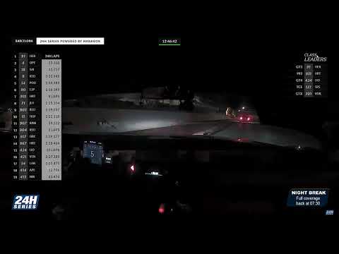 Mercedes AMG GT4 Onboard Montmeló at night- Hankook 24 Hours of Barcelona 2024