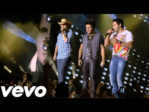 Cristiano Araújo ft. Israel e Rofolffo - Na Minha Mente (DVD Ao Vivo Em Goiânia) [Vídeo Oficial]