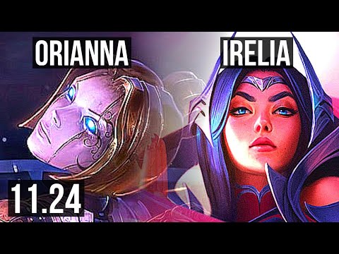 ORIANNA vs IRELIA (MID) | 18/2/8, 7 solo kills, Legendary, Rank 11 Ori | BR Grandmaster | 11.24