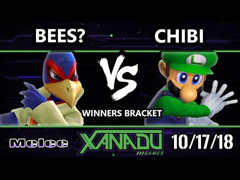S@X 272 SSBM -  Bees? (Falco) Vs.  Chibi (Luigi) - Smash Melee Winners Bracket