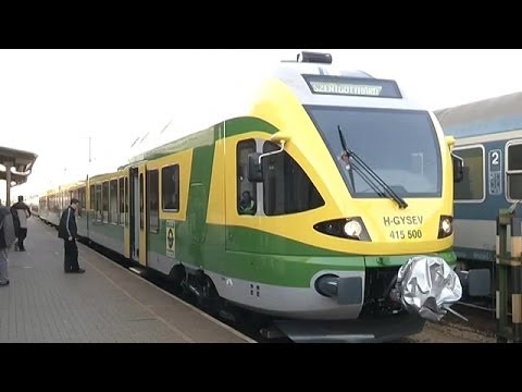 Új motorvonat jár december közepétől a Sopron-Szombathely-Szentgotthárd vasútvonalon