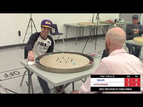 2022 Belleville Crokinole Challenge - Hutchinson v Walsh - Final