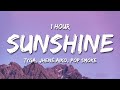 [1 HOUR] Tyga, Jhené Aiko, Pop Smoke - Sunshine (Lyrics)
