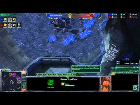 Dreamhack Invitational 2011 Summer - Quarterfinals - fnaticMSISEN (Z) vs July (Z) - Game 1