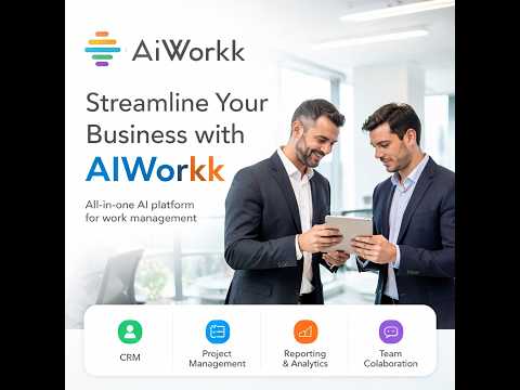 AiWorkk - AI Work Management video thumbnail