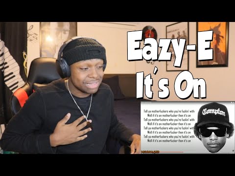 CAUGHT ME OFF GUARD!!!! Eazy-E - It’s On (REACTION)
