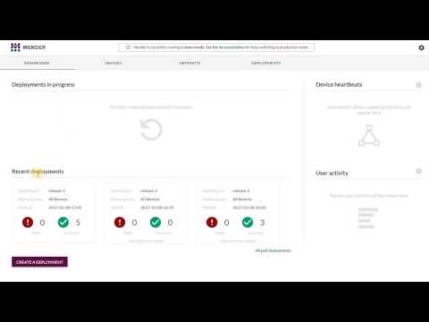 Mender open source over-the-air (OTA) software updater for embedded Linux Internet of Things (IoT)