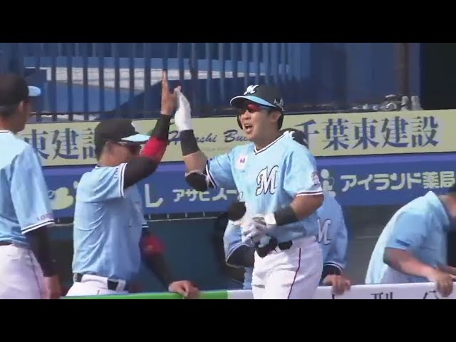 【5回裏】「ポニョ」ことマリーンズ・菅野の今季第1号ソロホームラン!! 2019/5/26 M-H