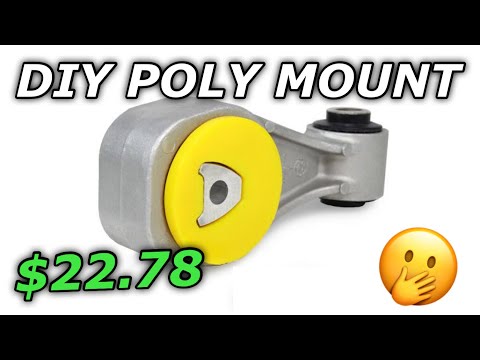 How to Fix / Upgrade Motor Engine Mounts for $22.78 | Polyurethane Mount | 3M Windo-Weld Review