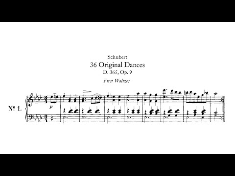 Franz Schubert – 36 Originaltänze, D.365