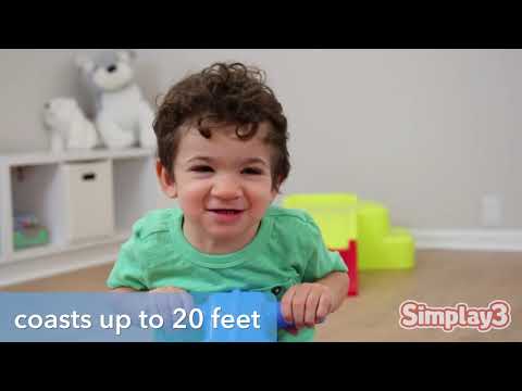 Toddler's 1st Roller Coaster | Downhill Thrill Kids Roller Coaster | Simplay3