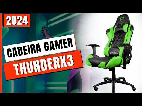 Cadeira Gamer THUNDERX3 | Cadeira Gamer THUNDERX3 TGC 12 Verde, Preto, Azul e Vermelha