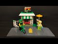 LEGO City Sandwich Shop 40578 Speed Build 4k Ultra HD
