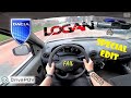 SPECIAL EDIT Dacia Logan I 1 6i POV TEST DRIVE ACCELERATION TOP SPEED CITY DRIVE DrivePOV