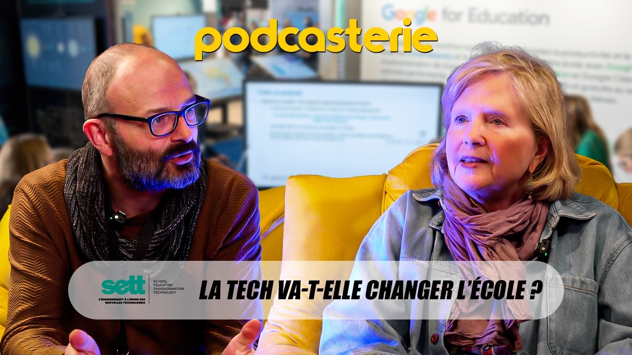 UNE DIRECTRICE DE FORMATION S'INTERROGE SUR L'IA - LA PODCASTERIE AU SETT #8