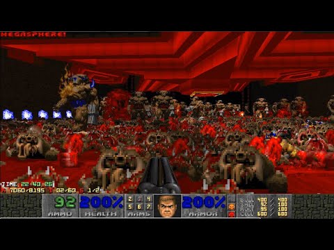Doom 2 Tarachillax MAP 8 UV-MAX [TAS] in 29:01