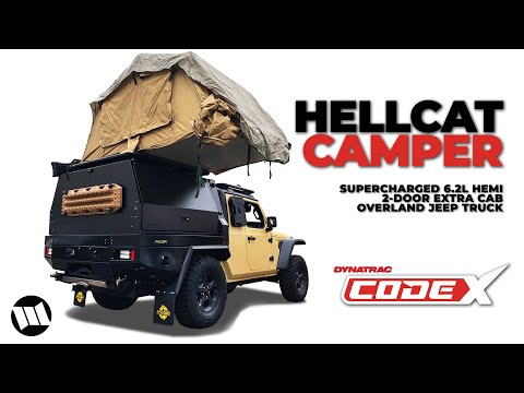 Jeep Gladiator Truck 2 Door Extra Cab Overland Patriot Camper with Hellcat HEMI : CODEX by Dynatrac