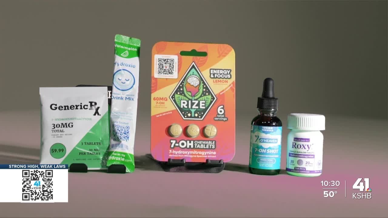 Kansas lawmakers pass statewide ban on synthetic 7-OH, bill heading to governor's desk