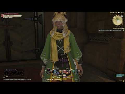 Final Fantasy XIV - Miner on a Mission - Weaver Job Quest